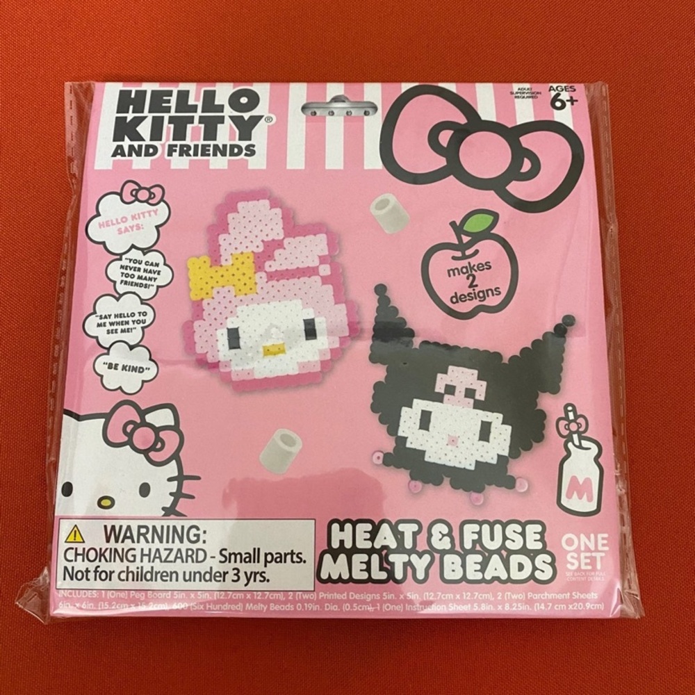 My Melody & Kuromi Heat & Fuse Melty Beads